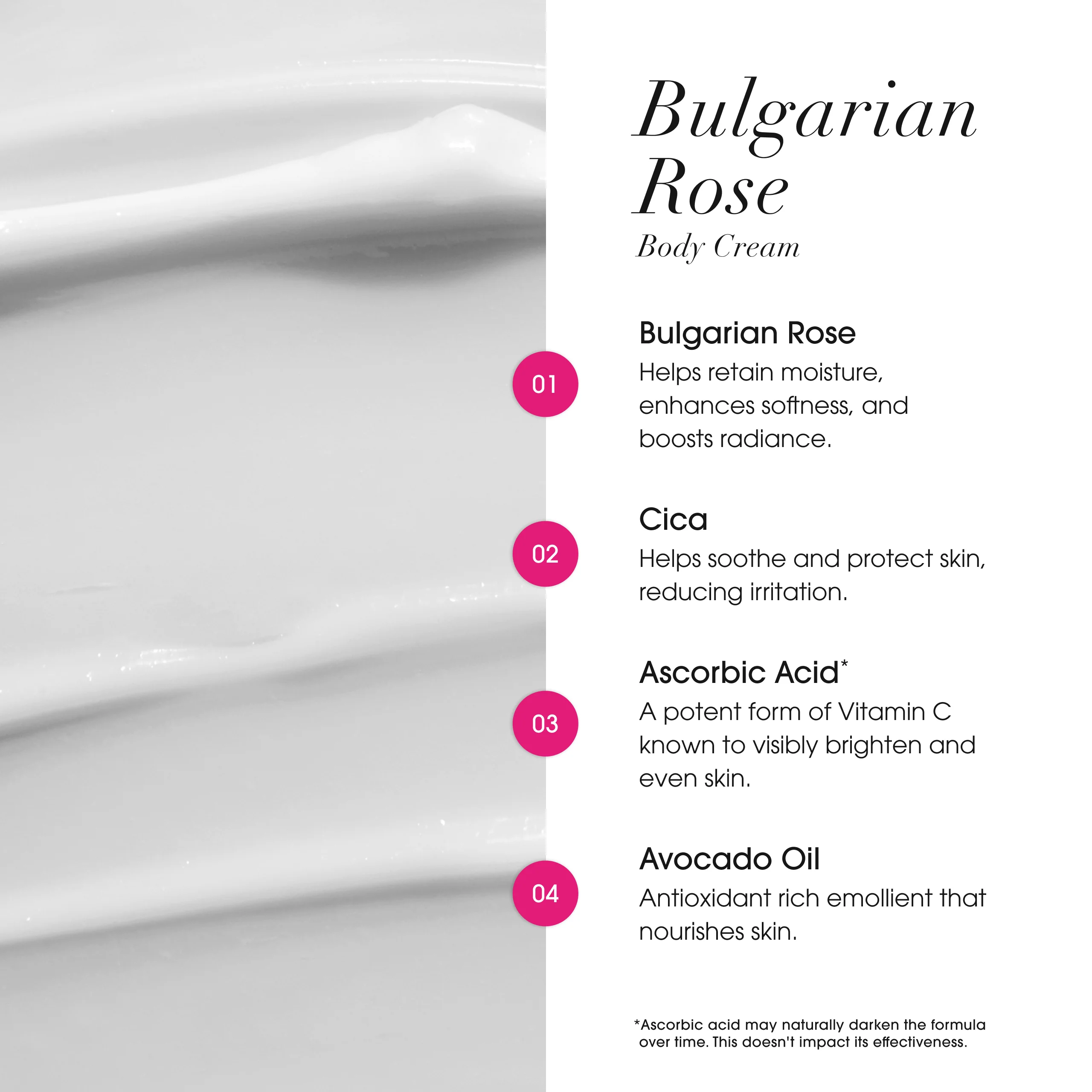 Bulgarian Rose Body Cream - Image 4