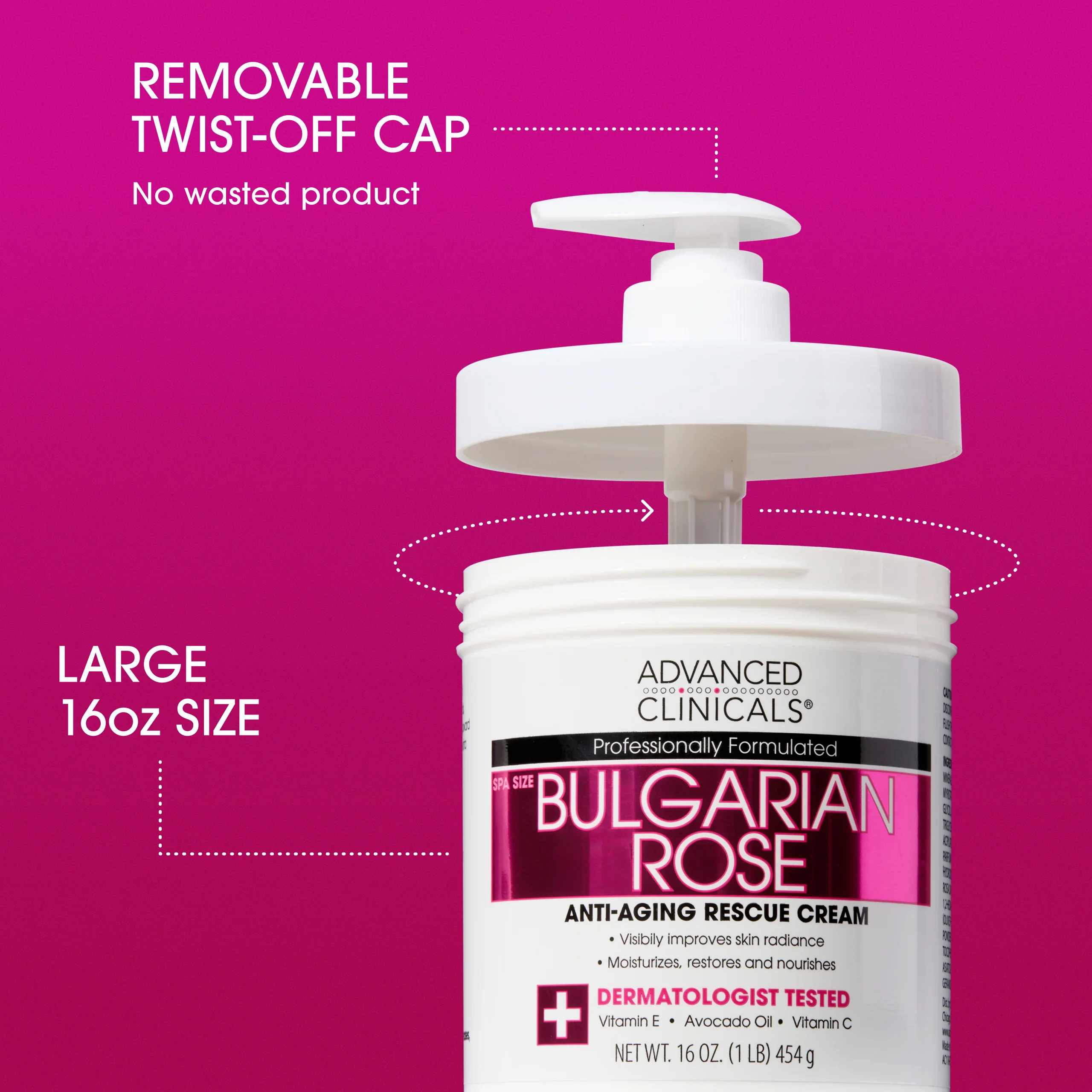 Bulgarian Rose Body Cream - Image 5