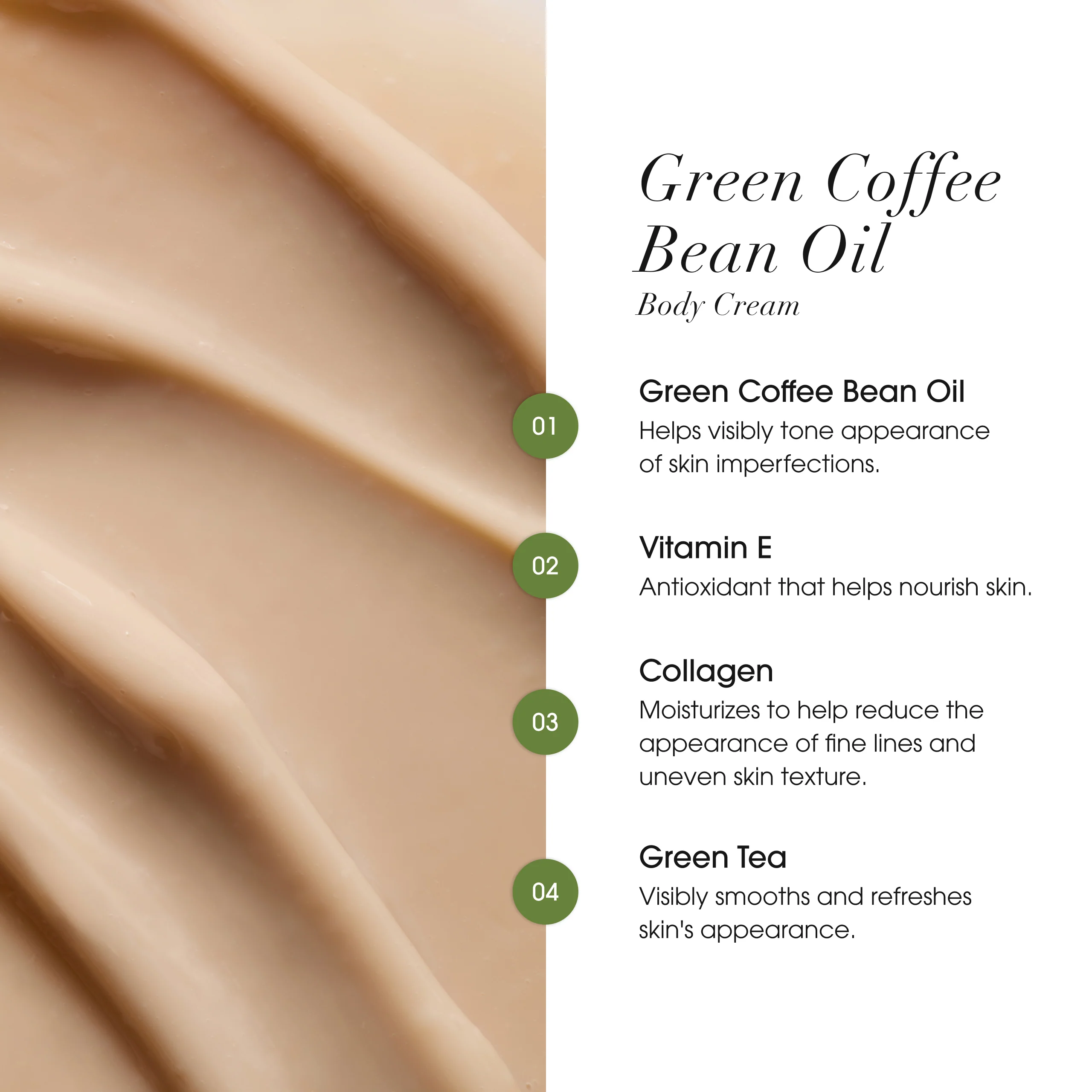 Green Coffee Bean Oil Body Cream - Image 5