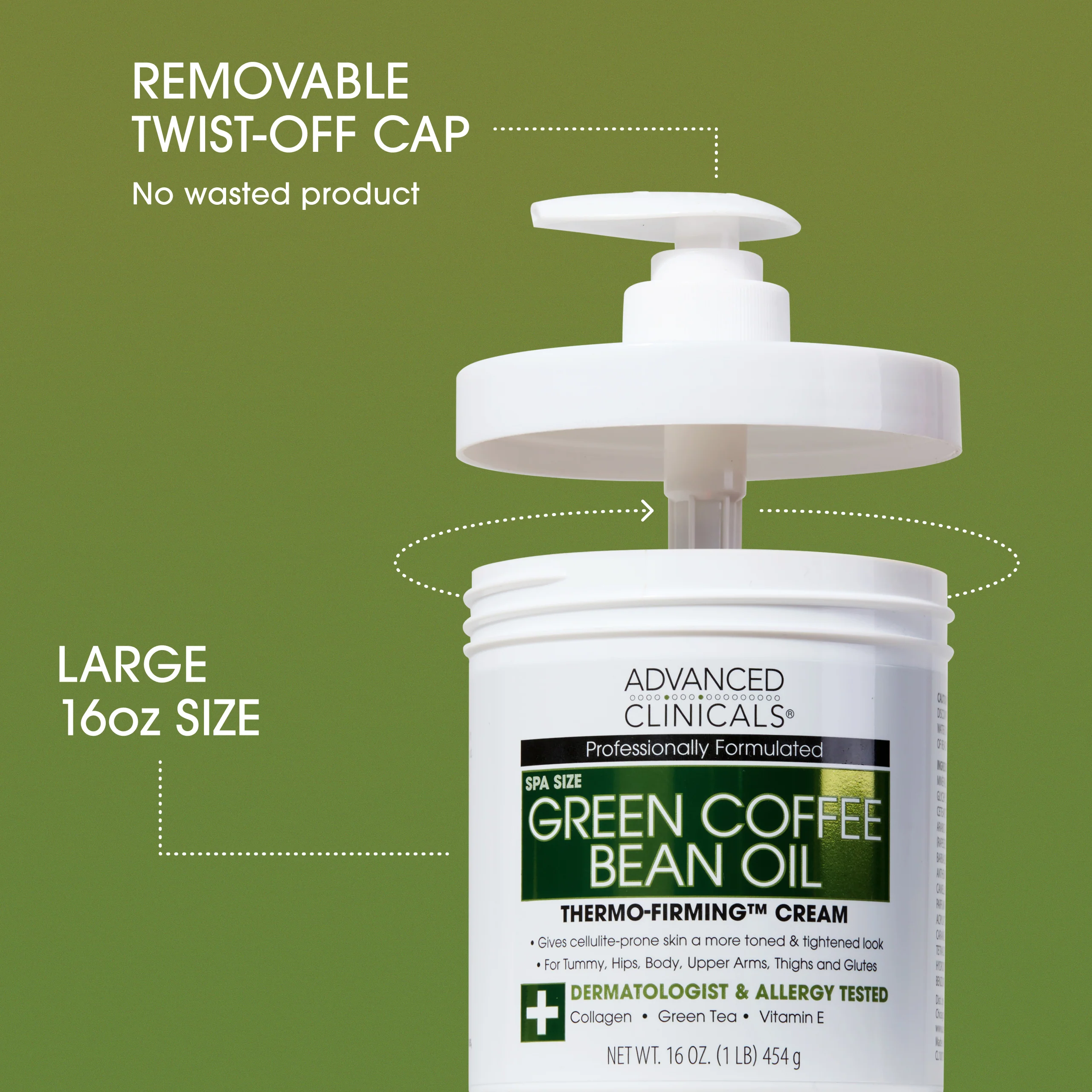 Green Coffee Bean Oil Body Cream - Image 7