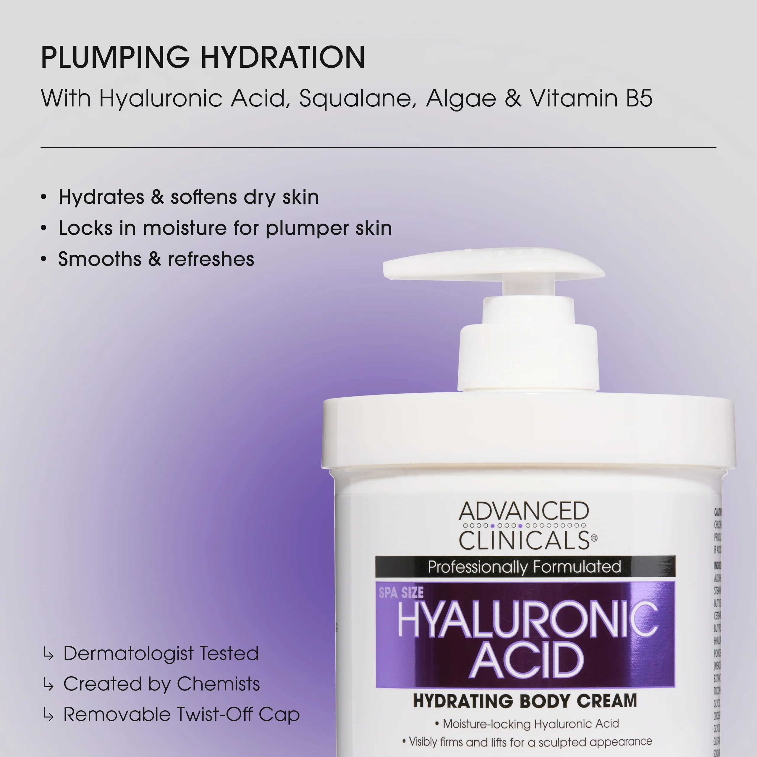 Hyaluronic Acid Body Cream - Image 3
