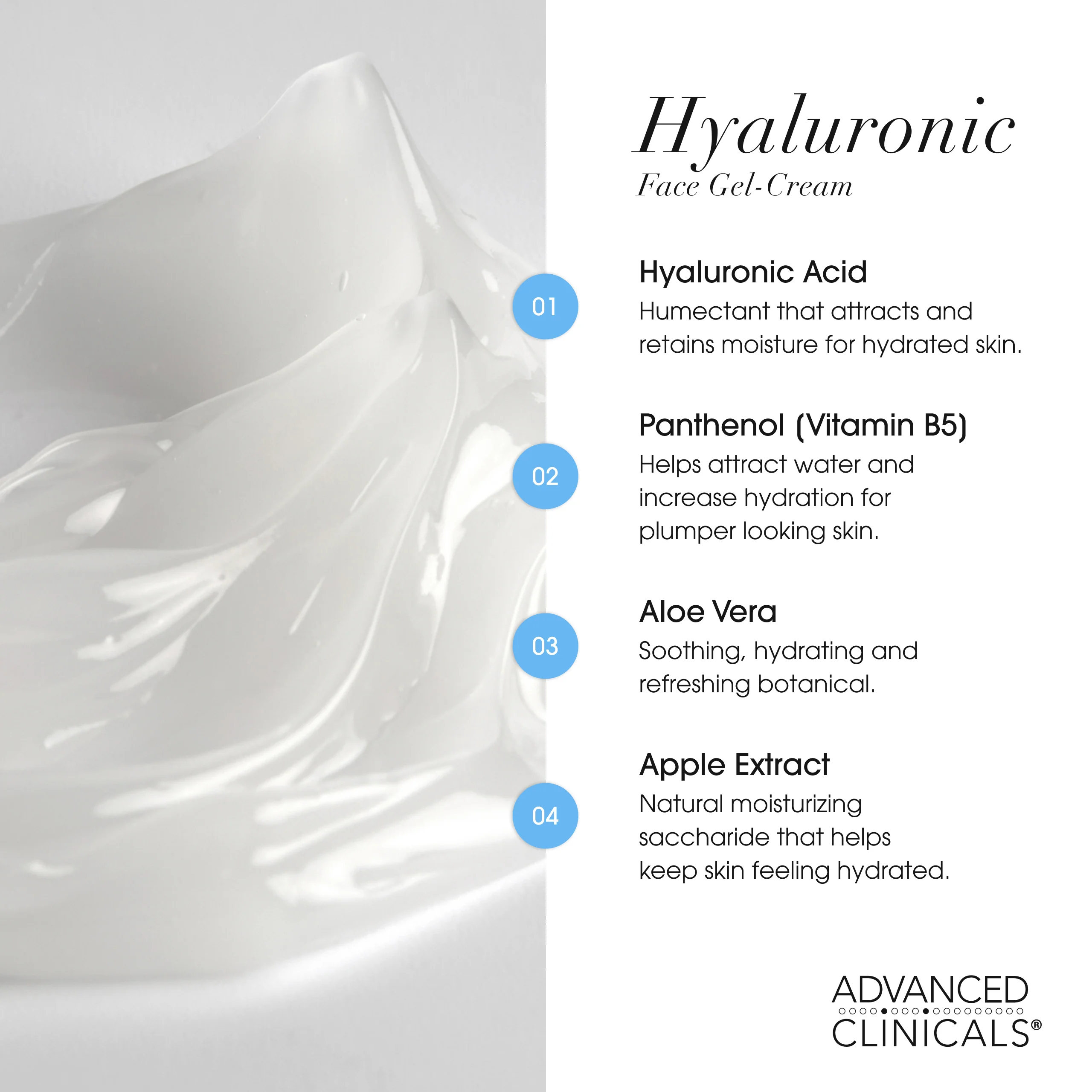 Hyaluronic Acid Face Gel-Cream - Image 4