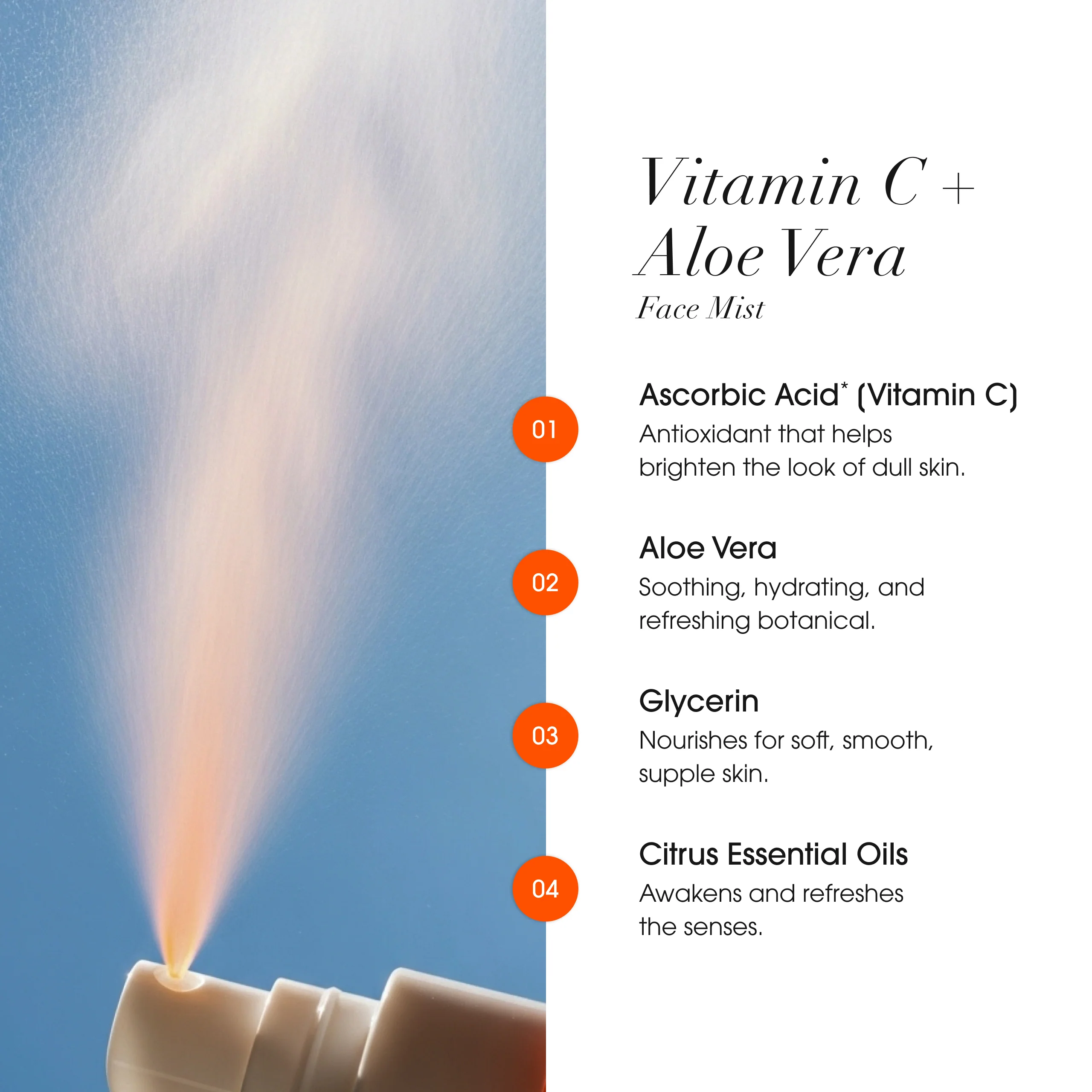 Vitamin C + Aloe Vera Face Mist - Image 4